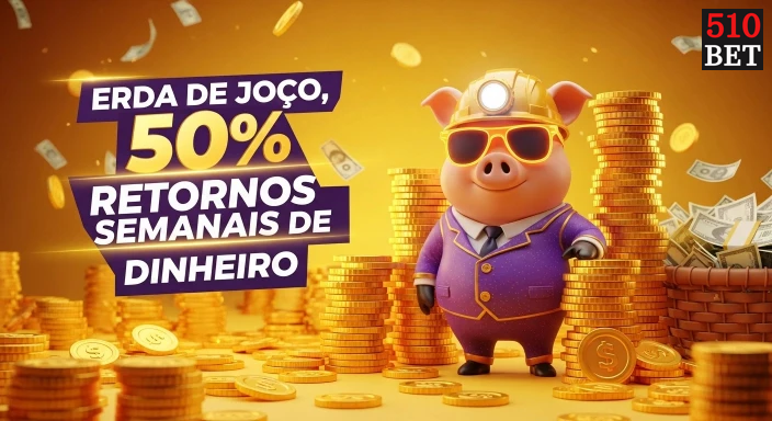 510bet — card com CTA e reforço de bônus, com ênfase em benefício imediato, pensado para aproximar o jogador de